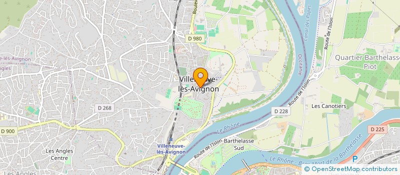 localisation de l'entreprise AHA ARCHITECTES ASSOCIES.  EYGALIERES