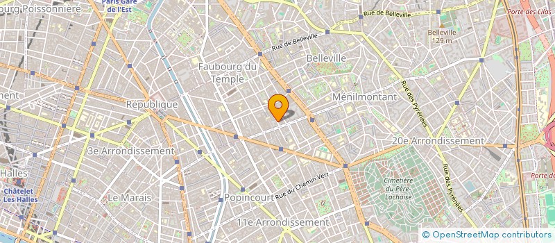 localisation de l'entreprise AHAH à PARIS