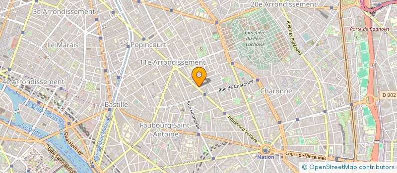 localisation de l'entreprise AHAH  PARIS