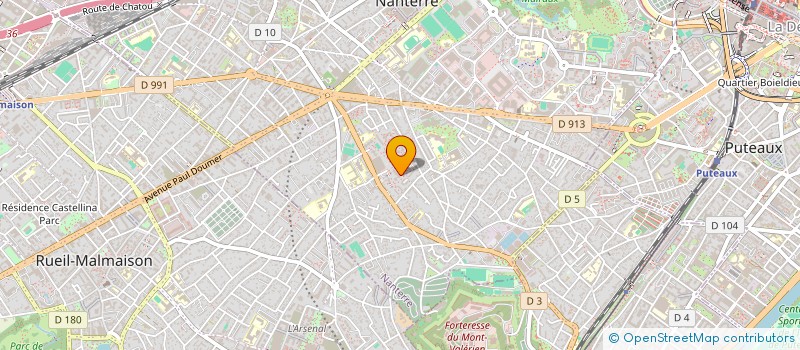 localisation de l'entreprise AHAKINE SERVICES  NANTERRE