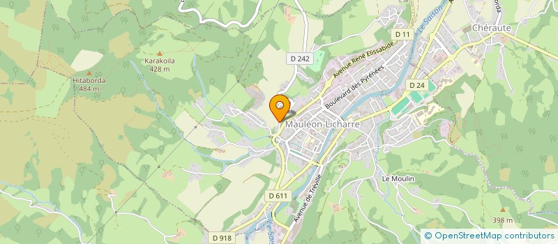 localisation de l'entreprise AHANTZETA  AUSSURUCQ