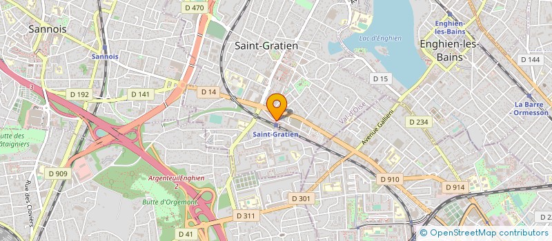 localisation de l'entreprise AHBAB  SAINT-GRATIEN