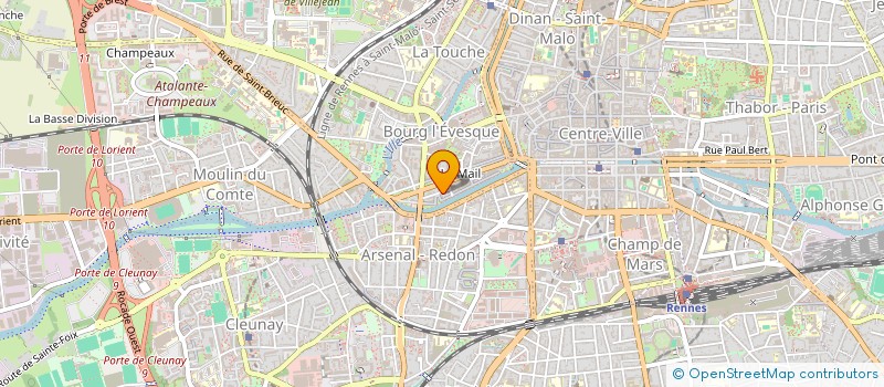 localisation de l'entreprise AHC DEVELOPMENT à RENNES