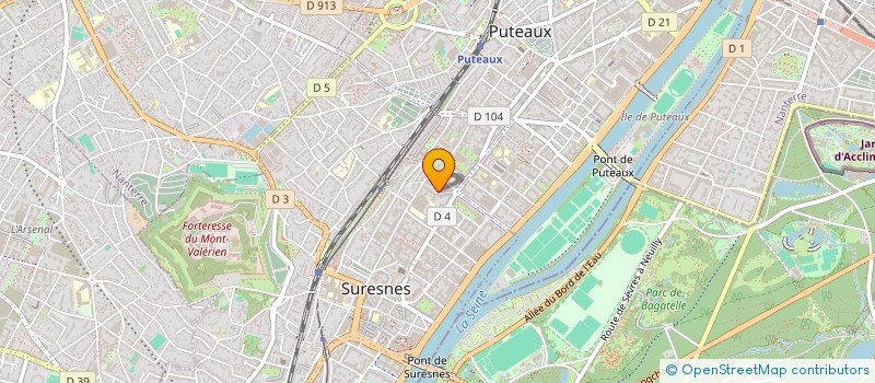 localisation de l'entreprise AHCEO à SURESNES