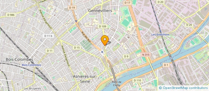 localisation de l'entreprise AHCHOUCH ET TISLIT IJLANC à ASNIERES-SUR-SEINE