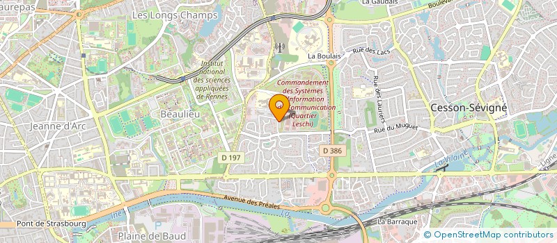 localisation de l'entreprise AHDAGIO à CESSON-SEVIGNE