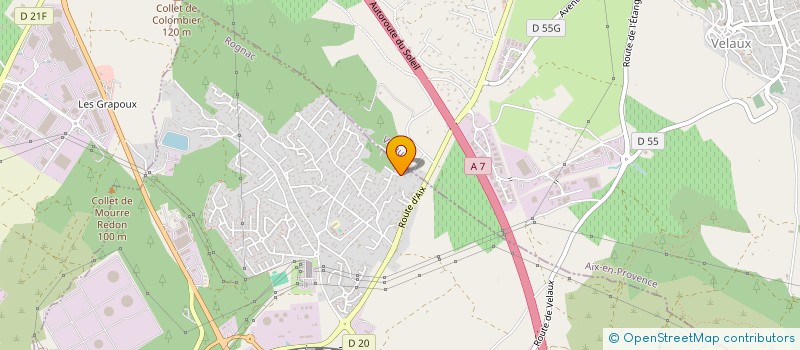 localisation de l'entreprise AHDS IMMOBILIER  ROGNAC