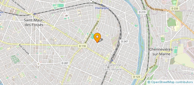 localisation de l'entreprise AHEAD PARTNERS à SAINT-MAUR-DES-FOSSES