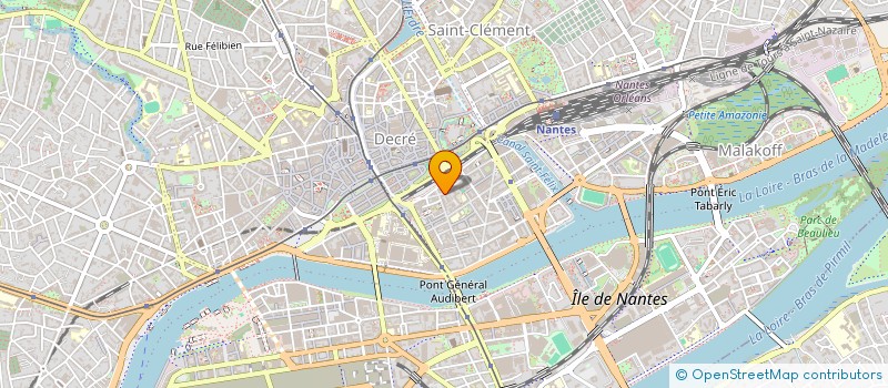 localisation de l'entreprise AHEL à NANTES