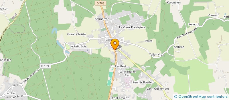 localisation de l'entreprise AHEL'YS  CAMORS