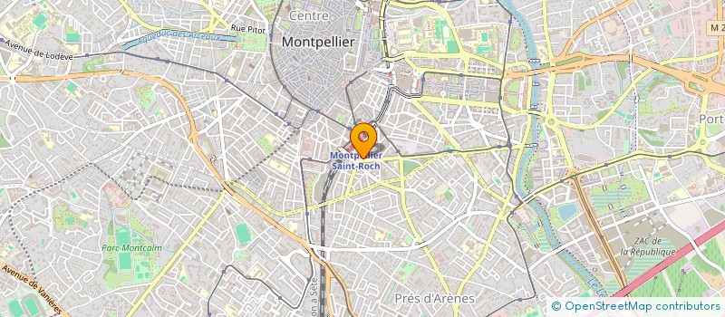 localisation de l'entreprise AHER ASSO HERAULT ENTR REFUGIE à MONTPELLIER