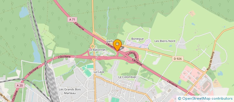 localisation de l'entreprise AHF 18 à VIERZON