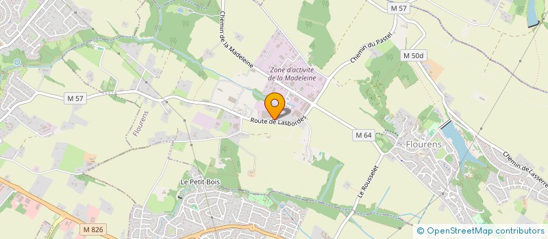 localisation de l'entreprise AHG FIXATIONS à FLOURENS