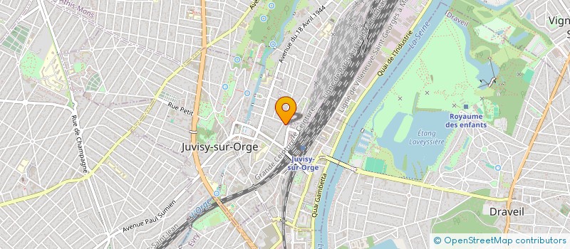 localisation de l'entreprise AHIMMO à JUVISY-SUR-ORGE