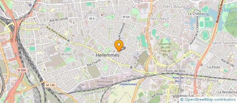 localisation de l'entreprise AHIMSA à LILLE