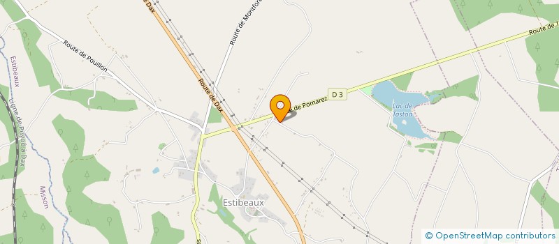 localisation de l'entreprise AHK  ESTIBEAUX