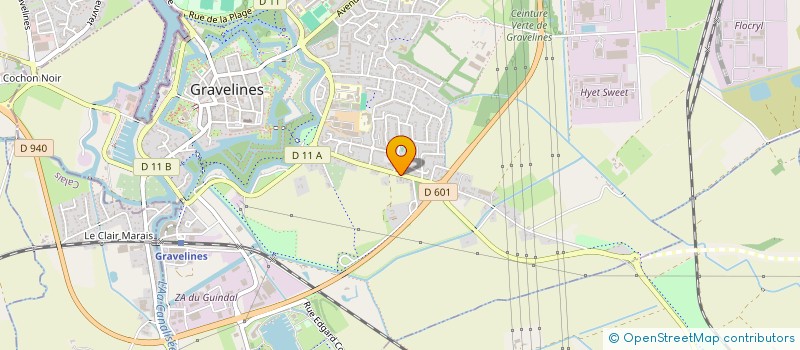 localisation de l'entreprise AHK INVEST  GRAVELINES