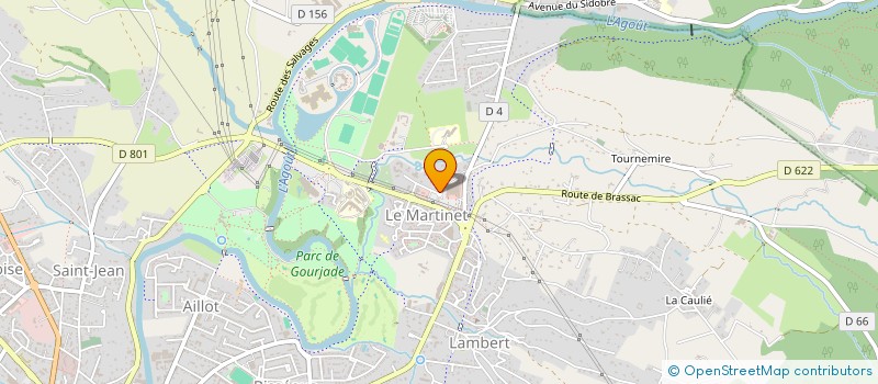 localisation de l'entreprise AHL IMMO  CASTRES