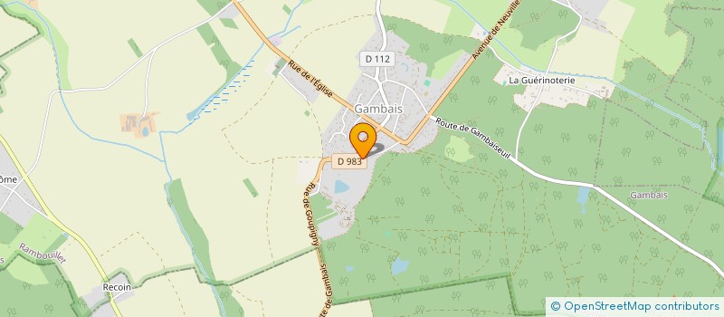 localisation de l'entreprise AHLAOU ET FILS  GAMBAIS