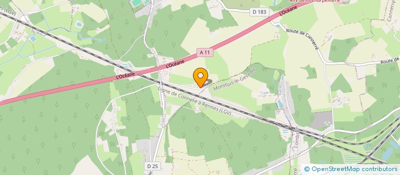 localisation de l'entreprise AHLL IMMO  LOMBRON