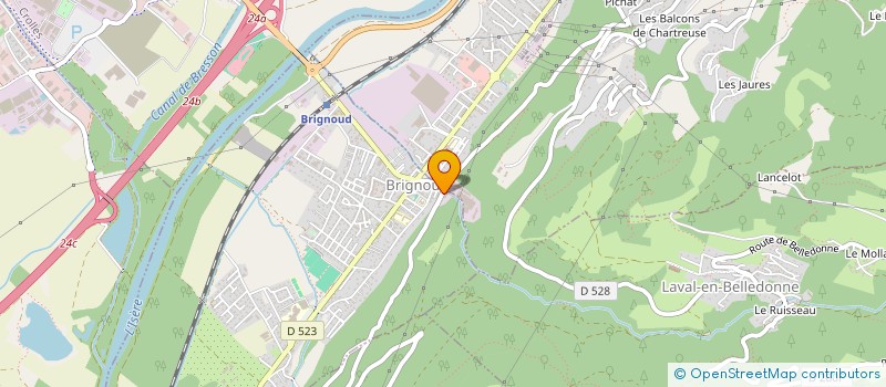 localisation de l'entreprise AHLSTROM BRIGNOUD à VILLARD-BONNOT