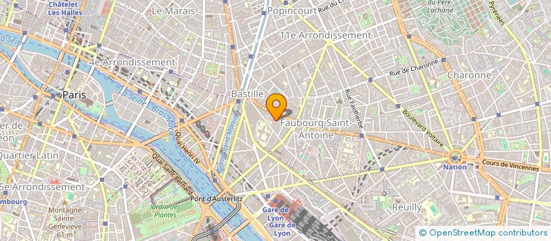 localisation de l'entreprise AHM  PARIS