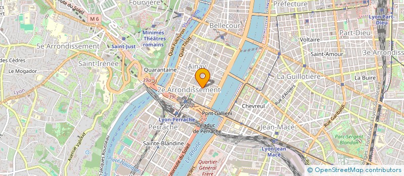 localisation de l'entreprise AHM FOOD à LYON