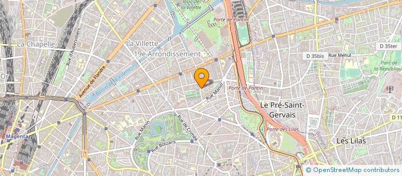 localisation de l'entreprise AHMAD SHEKH OMAR SAS  ARGENTEUIL