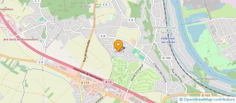 localisation de l'entreprise AHMADIAN CONSULTING AND TECHNICAL ASSISTANCE IN ENERGY (A.C.T.A. ENERGY)  VILLENNES-SUR-SEINE