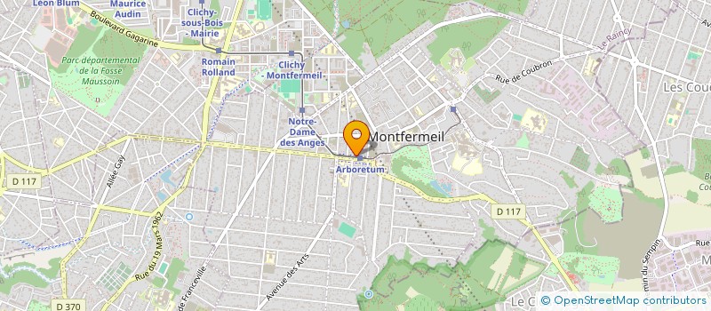 localisation de l'entreprise AHMED à MONTFERMEIL