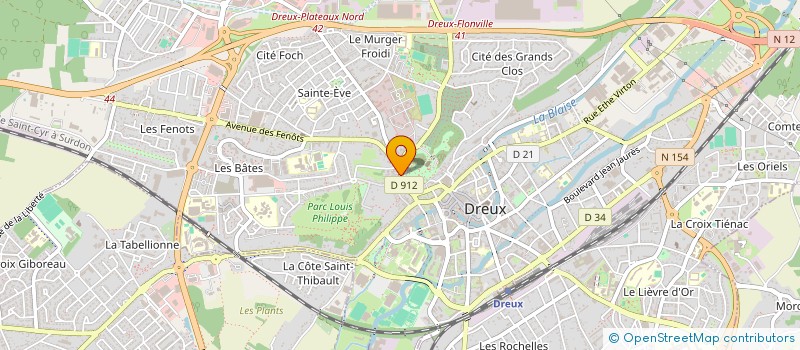 localisation de l'entreprise AHMED BEN K -BEN AHMED A à DREUX