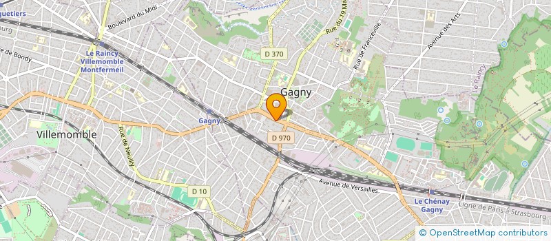 localisation de l'entreprise AHMED KIRAT AUTOMATISME DOMOTIQUE à GAGNY