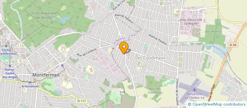 localisation de l'entreprise AHMED PRIMEURS  CHELLES