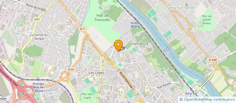 localisation de l'entreprise AHMET KIZILIRMAK BAT  EVRY-COURCOURONNES
