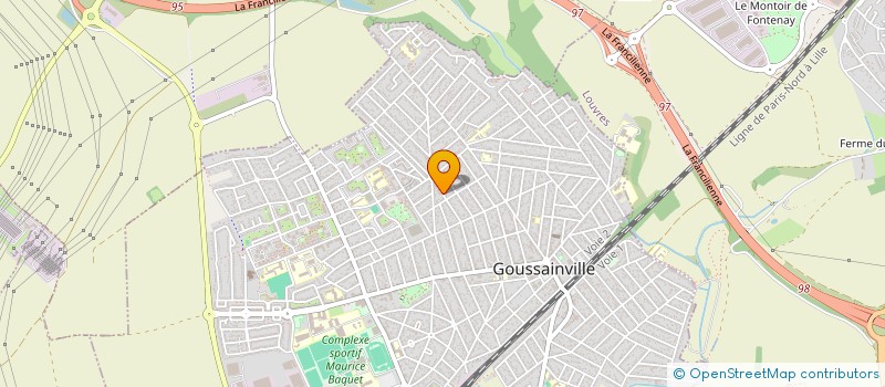 localisation de l'entreprise AHMETUR à GOUSSAINVILLE