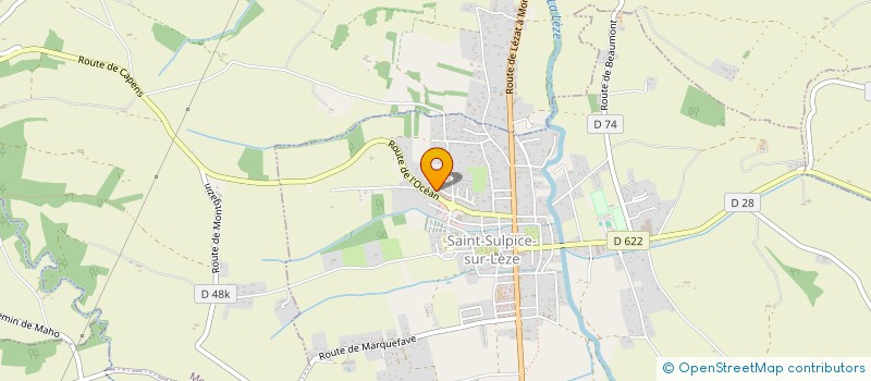 localisation de l'entreprise AHMIDOUCHE 31 à SAINT-SULPICE-SUR-LEZE