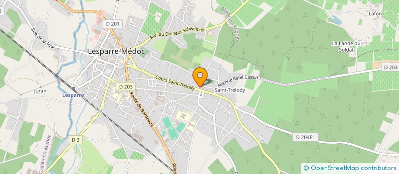 localisation de l'entreprise AHMITI IMMOBILIER  LESPARRE-MEDOC