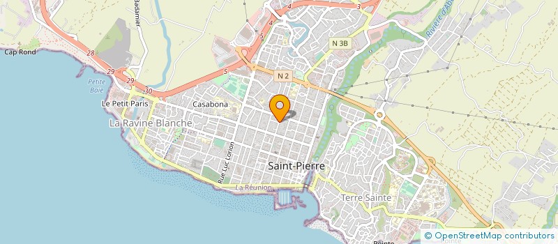 localisation de l'entreprise AHMKA à SAINT-PIERRE