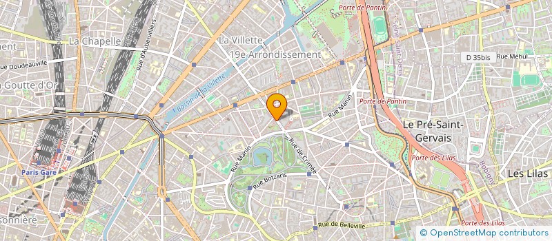 localisation de l'entreprise AHMR N  PARIS