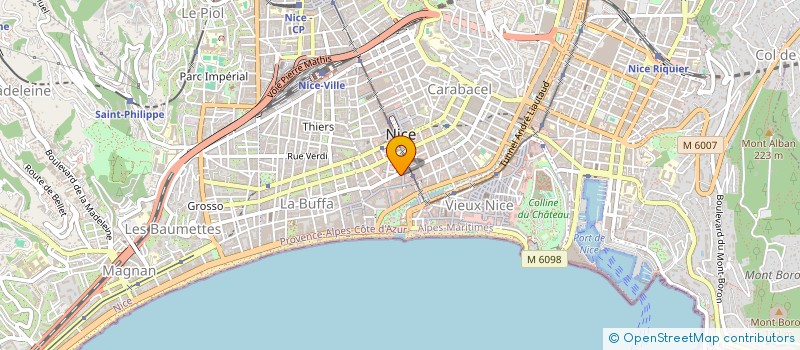 localisation de l'entreprise AHN COURTAGE à NICE