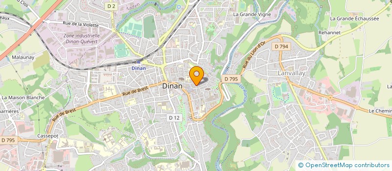 localisation de l'entreprise AHNAC-LOGIC à DINAN