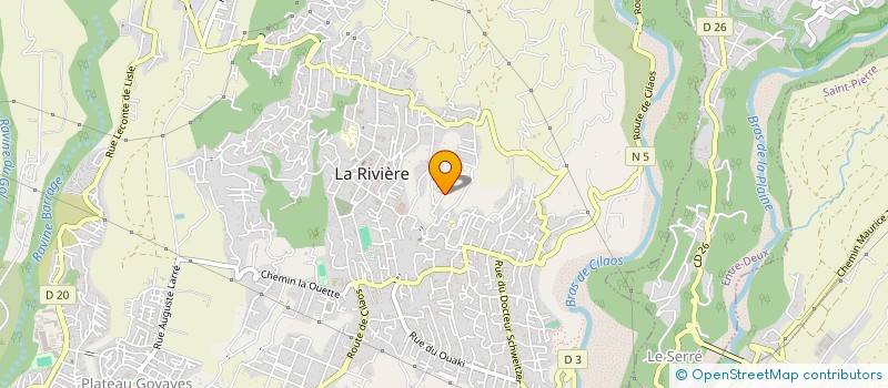 localisation de l'entreprise AHNS SCI  SAINT-LOUIS