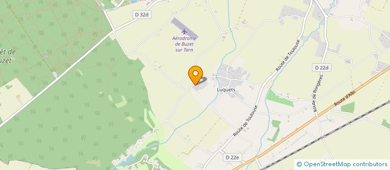 localisation de l'entreprise AHOER  BUZET-SUR-TARN