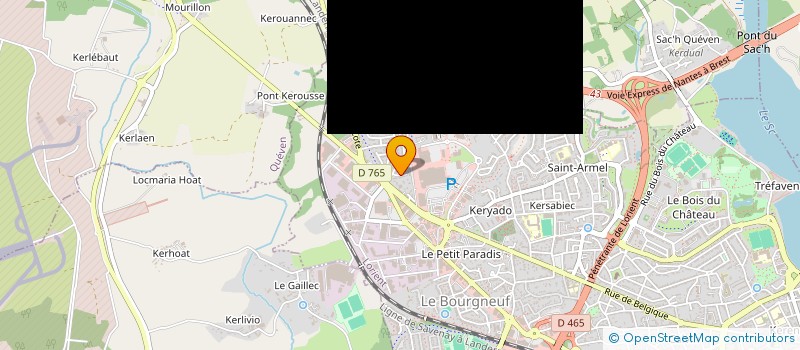 localisation de l'entreprise AHORA 9RLB à LORIENT