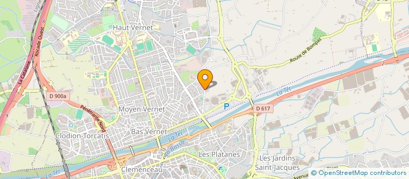 localisation de l'entreprise AHORA STUDIO  PERPIGNAN