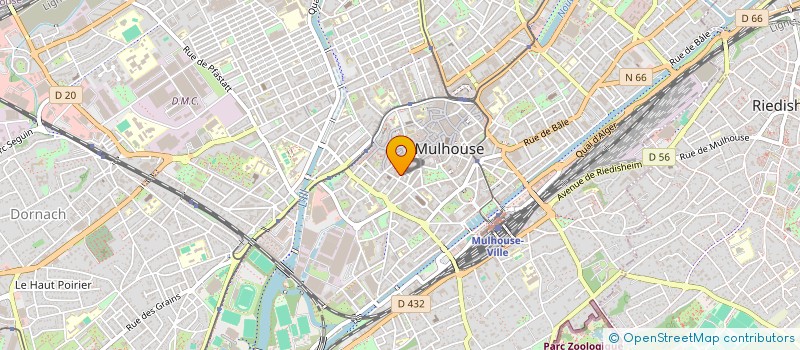 localisation de l'entreprise AHORRA CONSEIL  MULHOUSE