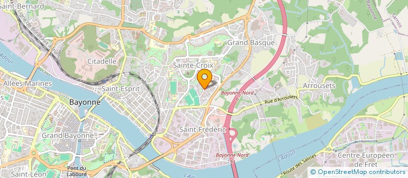 localisation de l'entreprise AHOTSAK à BAYONNE