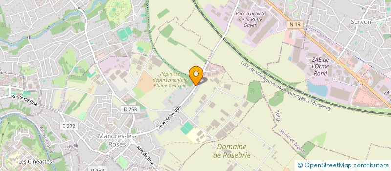 localisation de l'entreprise AHPM à MANDRES-LES-ROSES