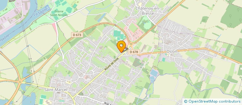 localisation de l'entreprise AHR  SAINT-MARCEL