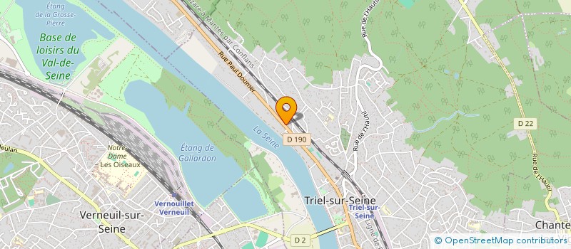 localisation de l'entreprise AHR SERVICE à TRIEL-SUR-SEINE